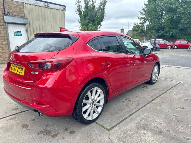2017 Mazda Mazda3 2.2 SKYACTIV-D Sport Nav Auto Euro 6 (s/s) 5dr