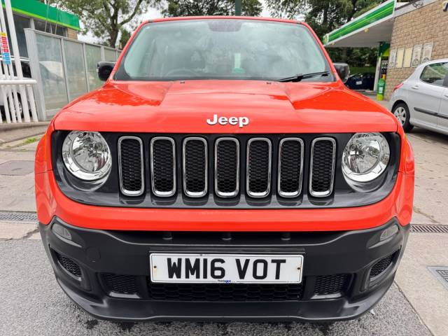 Jeep Renegade 1.6 MultiJetII Sport Euro 6 (s/s) 5dr SUV Diesel Orange