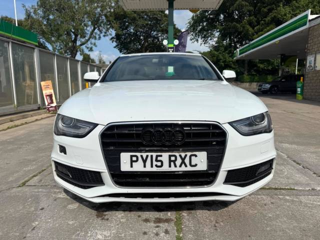 Audi A4 2.0 TDI ultra S line Euro 6 (s/s) 4dr Saloon Diesel White