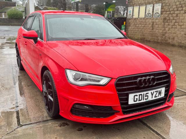 2015 Audi A3 1.6 TDI S line Sportback 5dr Diesel Manual Euro 6 (s/s) (110 ps)