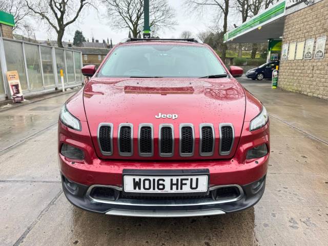 Jeep Cherokee 2.2 MultiJetII Limited Auto 4WD Euro 6 (s/s) 5dr SUV Diesel Red