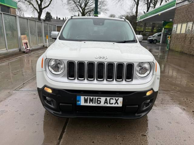 Jeep Renegade 1.6 MultiJetII Limited Euro 6 (s/s) 5dr SUV Diesel White