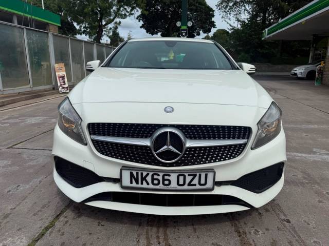 Mercedes-Benz A Class 1.5 A180d AMG Line (Executive) Euro 6 (s/s) 5dr Hatchback Diesel White