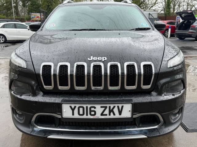Jeep Cherokee 2.2 MultiJetII Limited Auto 4WD Euro 6 (s/s) 5dr SUV Diesel Black