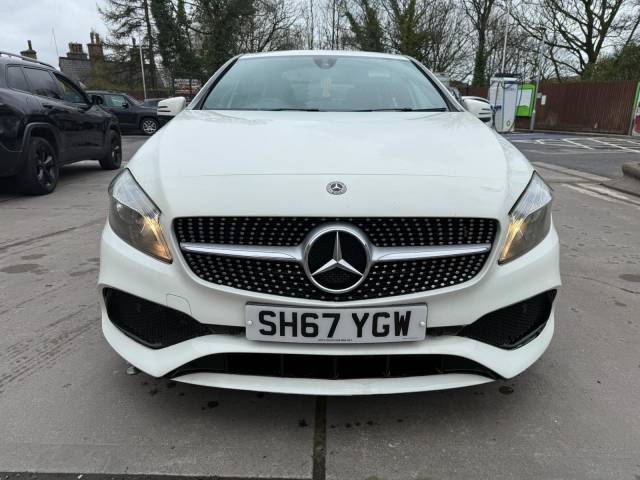Mercedes-Benz A Class 1.5 A180d AMG Line Euro 6 (s/s) 5dr Hatchback Diesel White