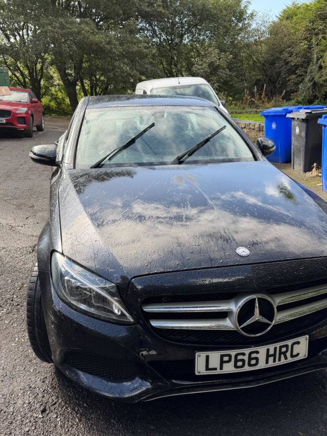 Mercedes-Benz C Class 2.1 C220d Sport G-Tronic+ Euro 6 (s/s) 4dr Saloon Diesel Black